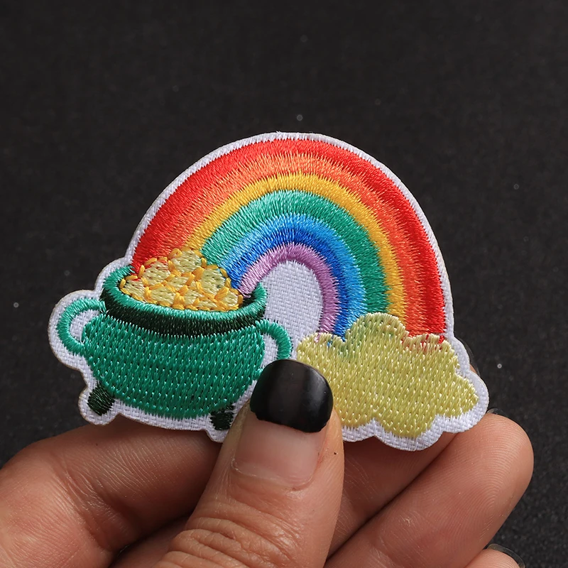 Colorful Cloud Patch Set - 5 Unique Patches 3 Colorful Cloud Patch Set - 5 Unique Patches - Image 3