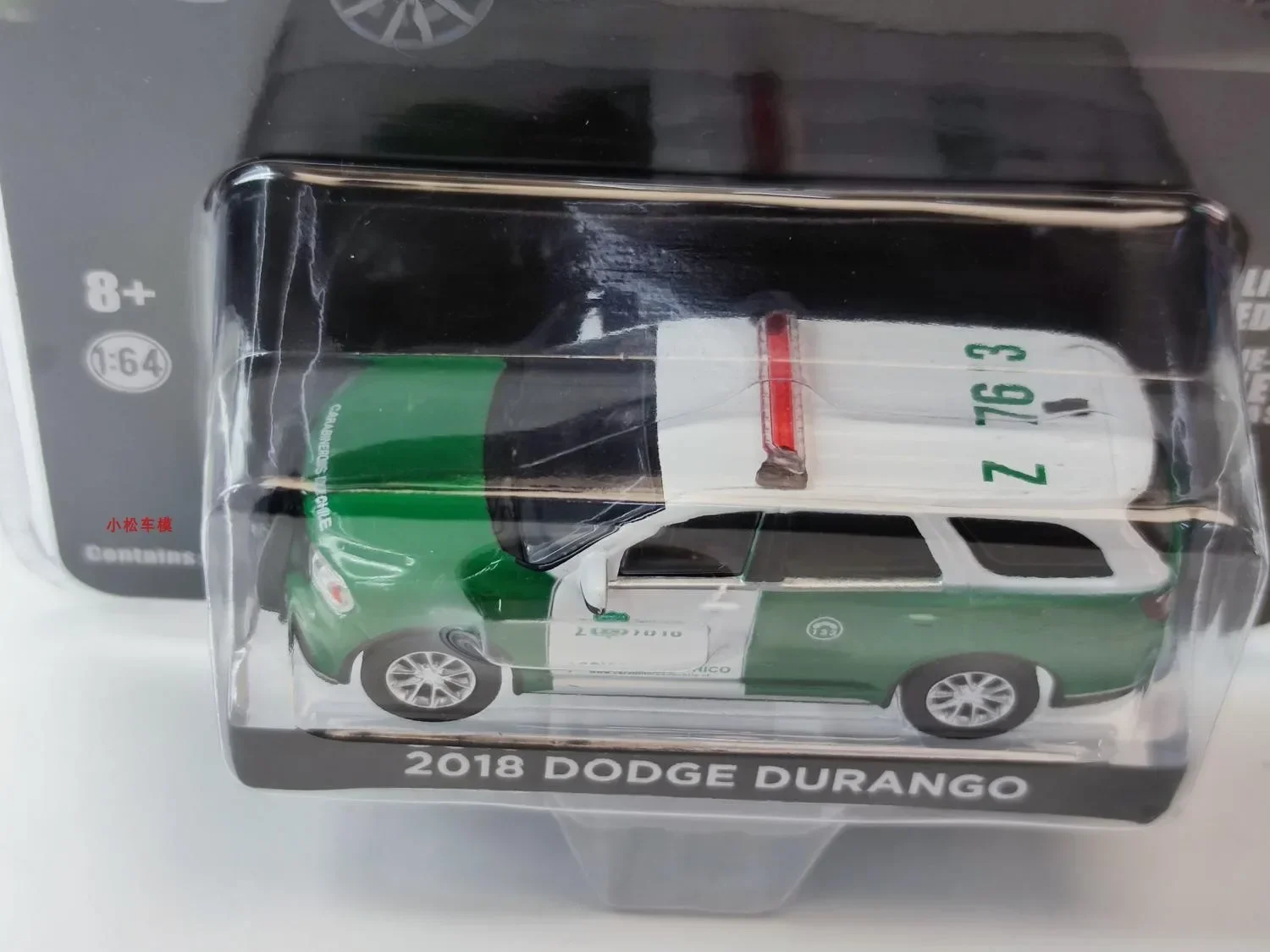2018 Dodge Durango Welly Diecast Model in Green 3 2018 Dodge Durango Welly Diecast Model in Green - Image 3