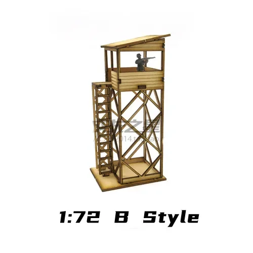 1:72 WWII Sentry Tower Model Display Piece 6 1:72 WWII Sentry Tower Model Display Piece - Image 6