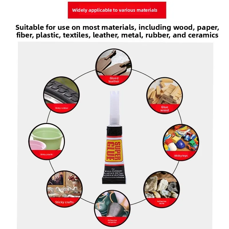 High-Strength Liquid Super Glue Set (12x3g) 4 High-Strength Liquid Super Glue Set (12x3g) - Image 4