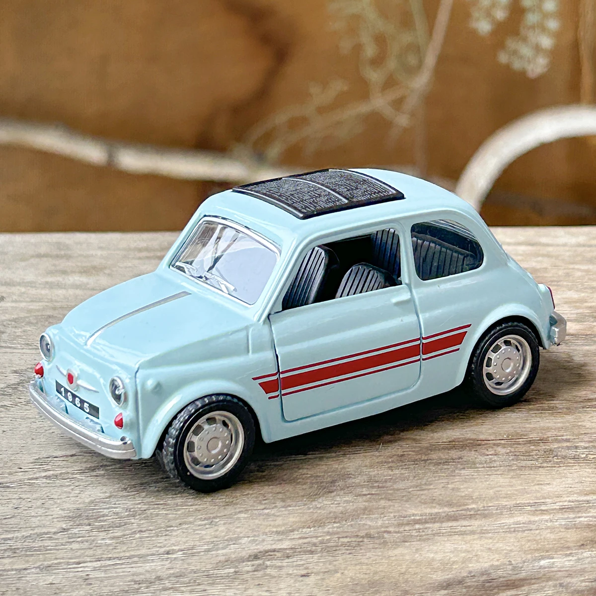 Vintage FIAT MINI Diecast Car Model 1:36 Scale 3 Vintage FIAT MINI Diecast Car Model 1:36 Scale - Image 3