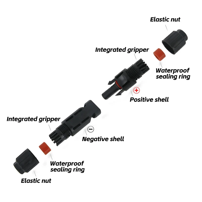 Weatherproof Solar Connector Set 30A, IP67 Rating 5 Weatherproof Solar Connector Set 30A, IP67 Rating - Image 5