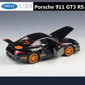 WELLY 1:24 Porsche 911 GT3 RS Diecast Model 11 S9c607ea6816845f5b41eca194086f7c6D