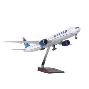 United Airlines B777 47cm Scale Aircraft Model 9 S9c66561eea8f4d1f917e19122d9c91c50
