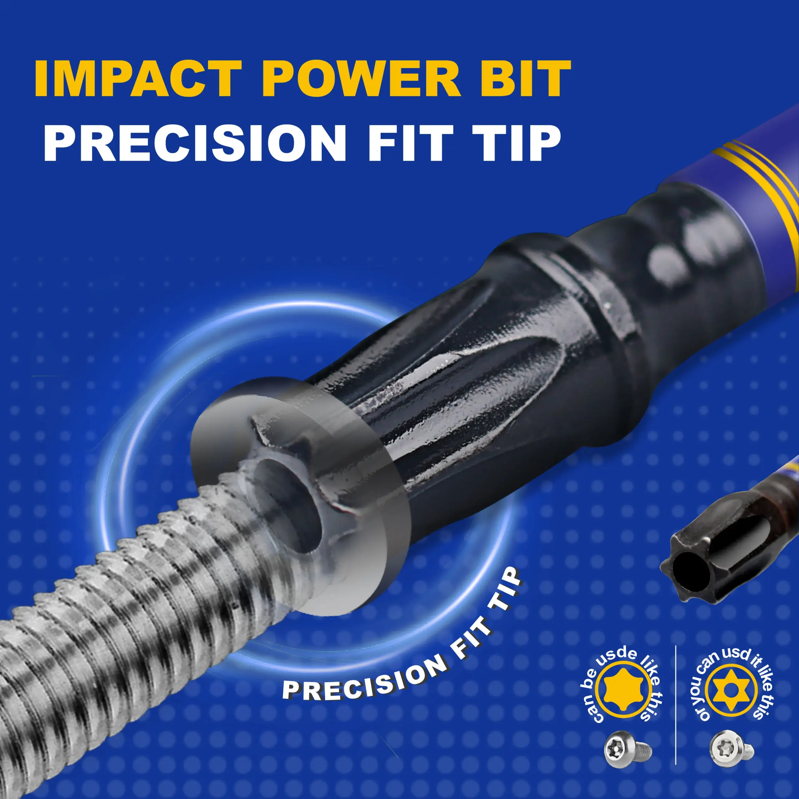 Impact Magnetic Power Bits Set for Industrial Use 3 Impact Magnetic Power Bits Set for Industrial Use - Image 3