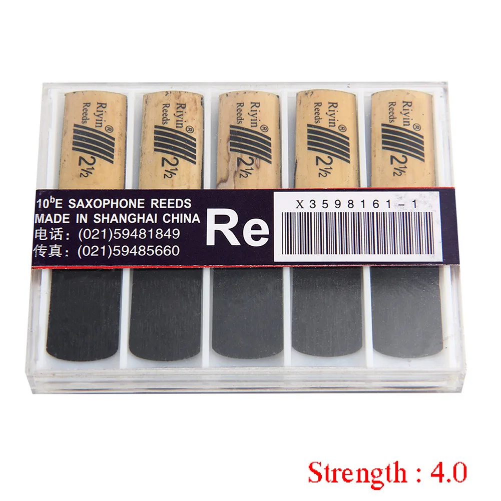 Alto Saxophone Reeds Set 10 pcs, Strengths 1.5-4.0 6 Alto Saxophone Reeds Set 10 pcs, Strengths 1.5-4.0 - Image 6