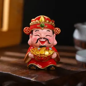 Vibrant Resin Fortune Gods Decorative Figurine 18 S9cc77110cb514e10a41f659a77717ab0q