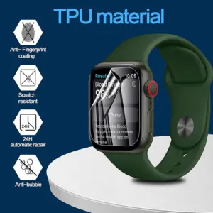 HD Hydrogel Screen Protector for Apple Watch Models 38mm-49mm 8 S9cc78c12ce224d68b564a32b9fdac452G