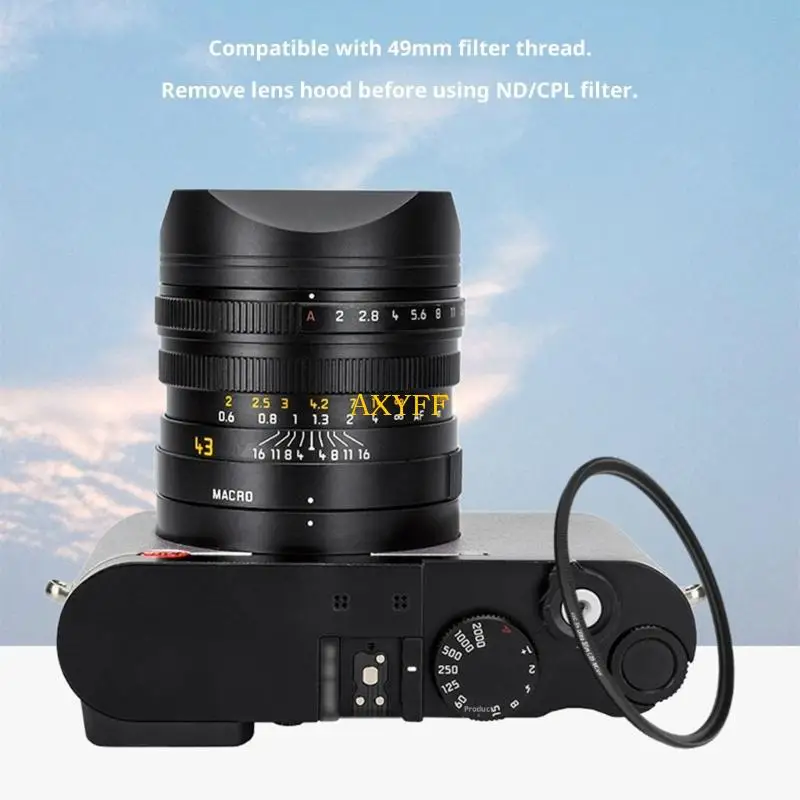 Square Lens Hood for Q343 & Q2 Cameras 3 Square Lens Hood for Q343 & Q2 Cameras - Image 3