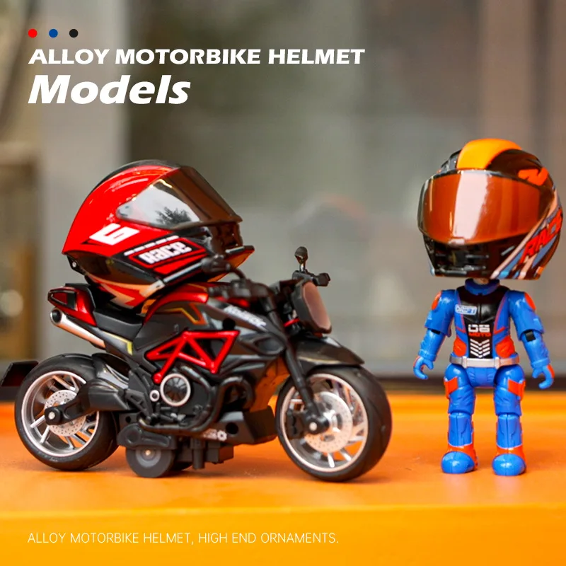 Vibrant 1:12 Diecast Motorcycle Rider Figurine 3 Vibrant 1:12 Diecast Motorcycle Rider Figurine - Image 3