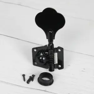 Vintage Open Gear Bass Tuning Peg in Chrome or Black 14 S9cdfecc1ce7f4706b1d786633533dc7b5