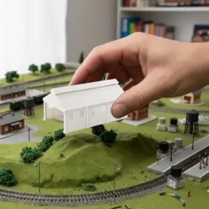 N Scale Locomotive Maintenance Building Model 8 S9cfa6787986d49e2993ec27fcd52e723j