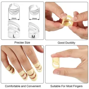 Beige Guitar Finger Picks Set for Adults 9 S9d05e05874fd4ea28d691ac3697b5d550