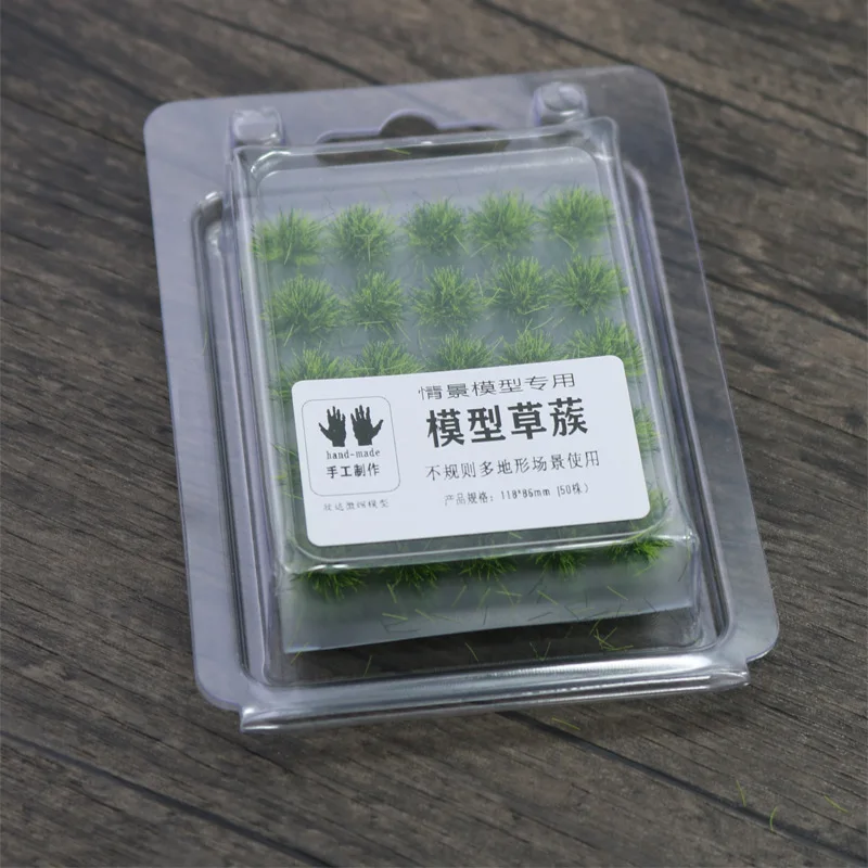 Miniature Nylon Grass Clusters for Dioramas 9 Miniature Nylon Grass Clusters for Dioramas - Image 9