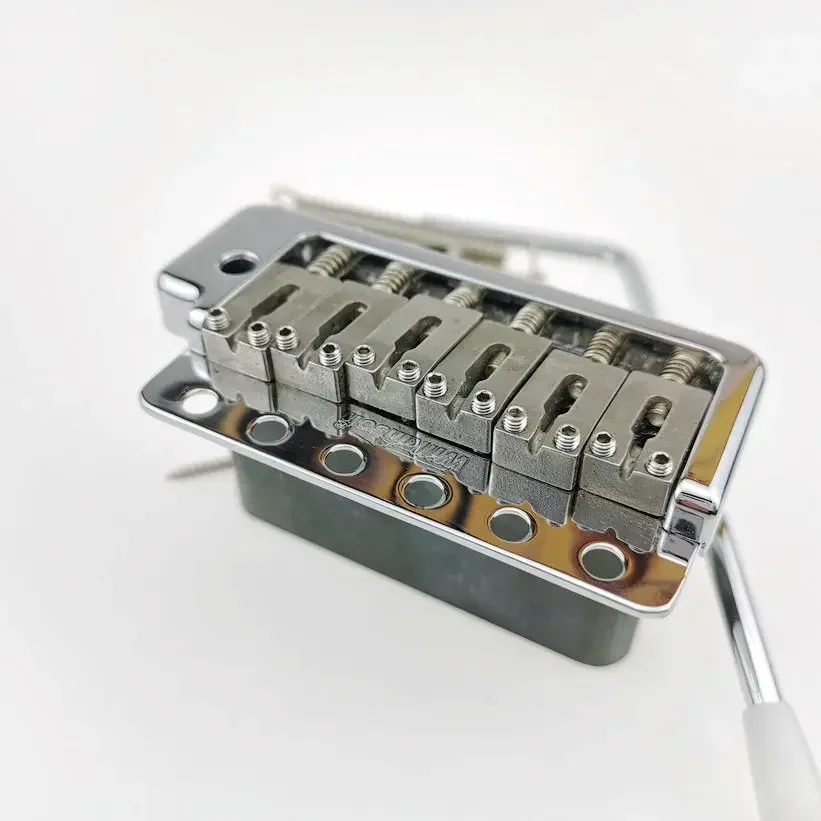 Wilkinson WVP6 Chrome Silver Tremolo Bridge 6 Wilkinson WVP6 Chrome Silver Tremolo Bridge - Image 6