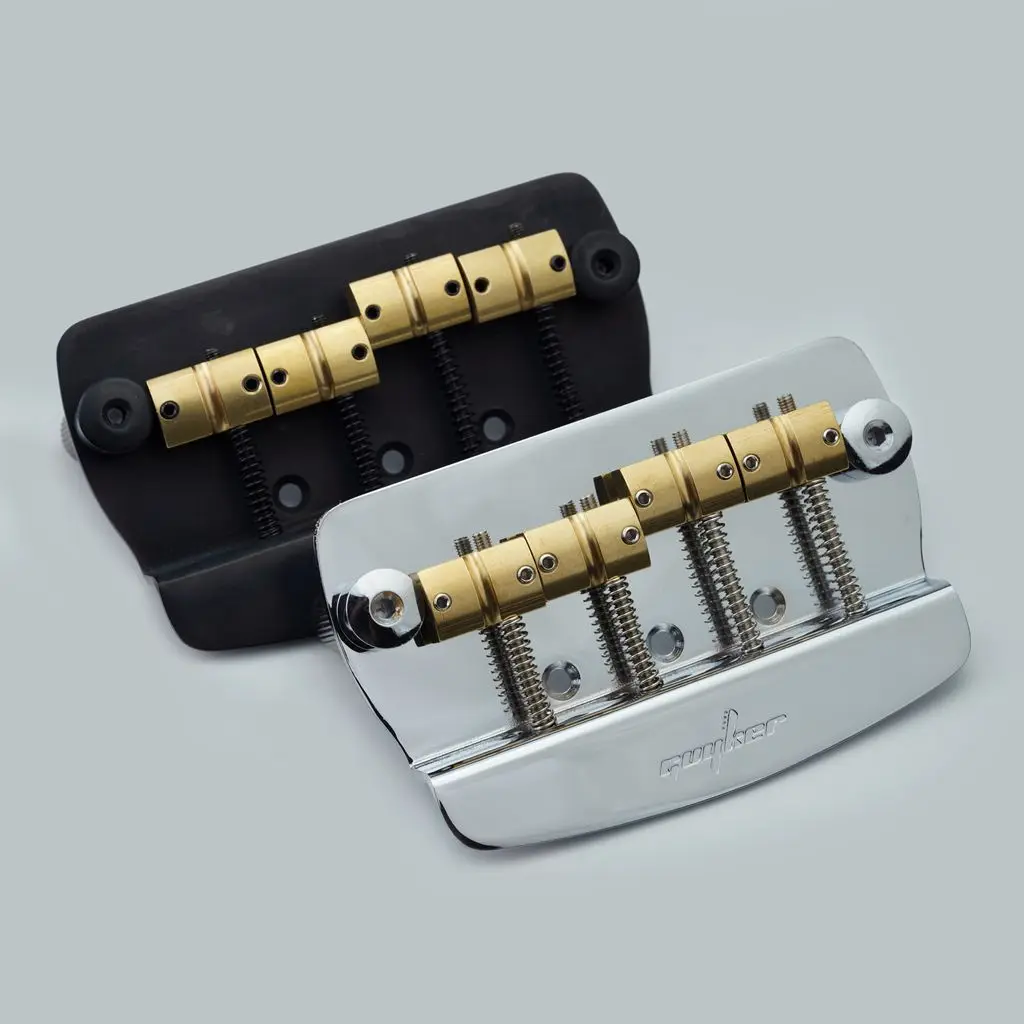Is Fixed Bass Bridge GB1007/GB1028 for 4/5-String Bass 2 Is Fixed Bass Bridge GB1007/GB1028 for 4/5-String Bass - Image 2