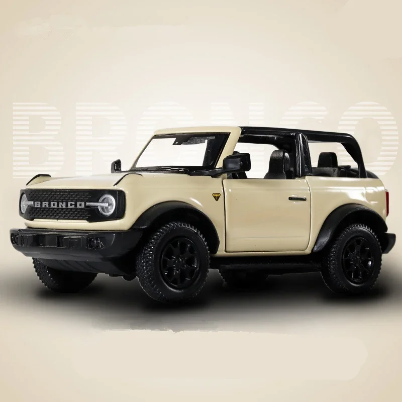 Ford Bronco 1:36 Alloy Diecast Model with Sound 10 Ford Bronco 1:36 Alloy Diecast Model with Sound - Image 10