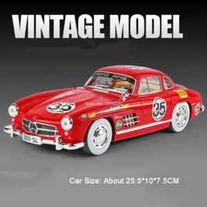 1:18 Mercedes-Benz 300SL Collectible Model 19 S9da278a5bc6b4cbba74e34183b4bd290L