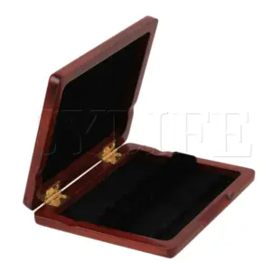 Red Walnut Oboe Reed Case for 10 Reeds 5 S9da46fe1f2ba42f8bc47a018756612fef
