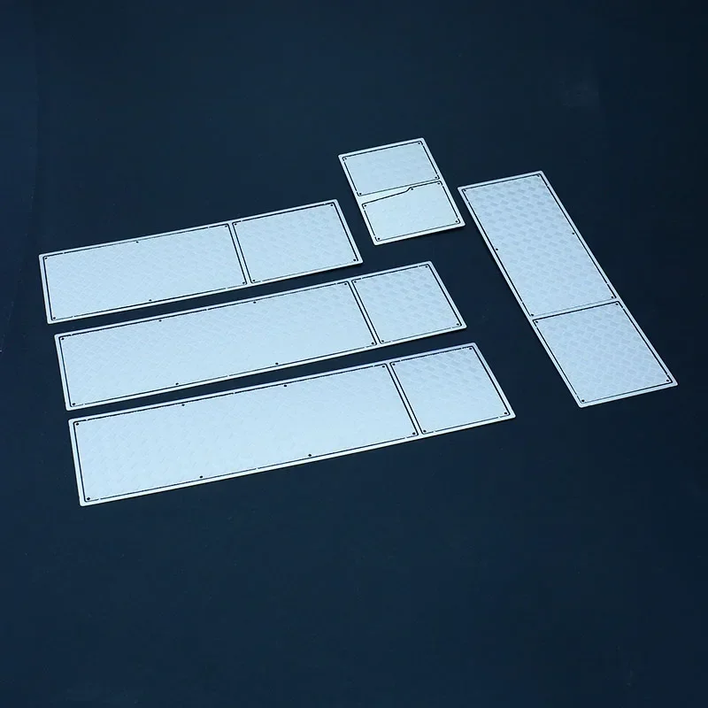 Stainless Steel Skid Plate Set for RC Truck 1/14 5 Stainless Steel Skid Plate Set for RC Truck 1/14 - Image 5