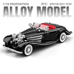 Vintage Silver 1:18 Diecast Car Model 16 S9e02fb7f01744f2aabbdcb9646242d89e