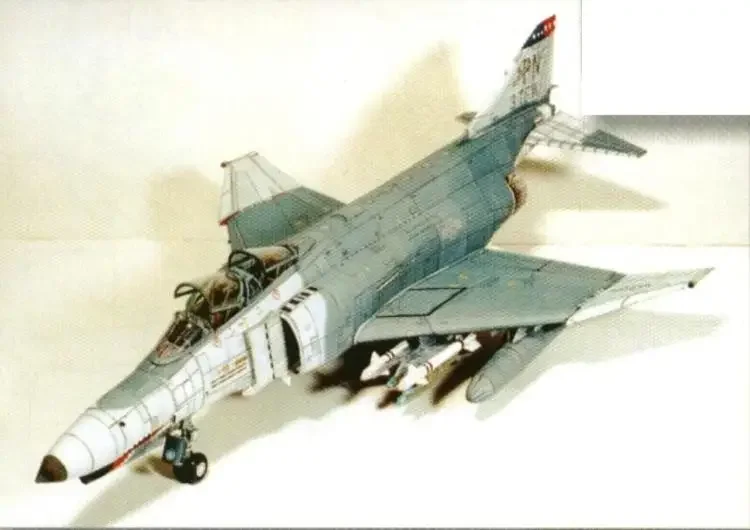 Fighter Jet Paper Model Kit 55cm Wingspan 2 Fighter Jet Paper Model Kit 55cm Wingspan - Image 2