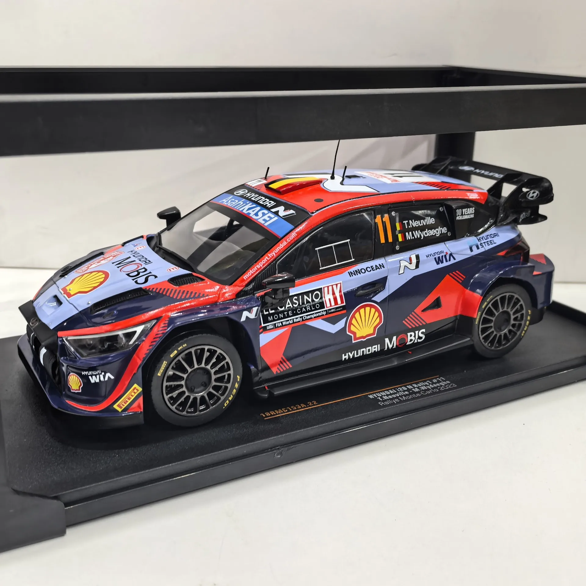 Flawed 1:18 Hyundai I20 N WRC #11 Diecast Model 3 Flawed 1:18 Hyundai I20 N WRC #11 Diecast Model - Image 3
