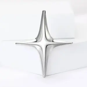 Silver Cross Star Brooch for Women and Men 10 S9e30f517742e429aad201d77f6f0ec7ca
