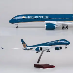 Airbus A350 Vietnam Airlines Model 47cm with LED Light 10 S9e4091177f12458baf43ffd52bf918c2K