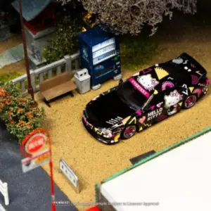 Vibrant Nissan Silvia S14 1:64 Diecast Model 9 S9e74f1208e0d4234830c70ffd4ec926aq