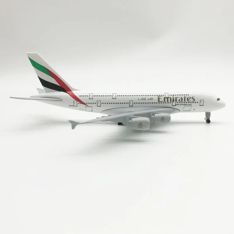 Airbus A380 UAE 20cm Diecast Model 4 Airbus A380 UAE 20cm Diecast Model - Image 4
