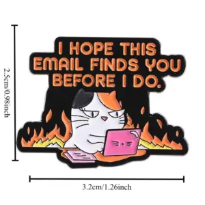 Colorful Cartoon Cat Enamel Badge 7 S9eb6a57bc1044dc9b509f5e5dc02f383f