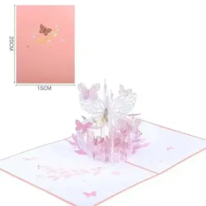 Elegant Butterfly Greeting Card Envelope 15x20 cm 10 S9ebf39d115ba4ae0a6f909507cf8e16dS