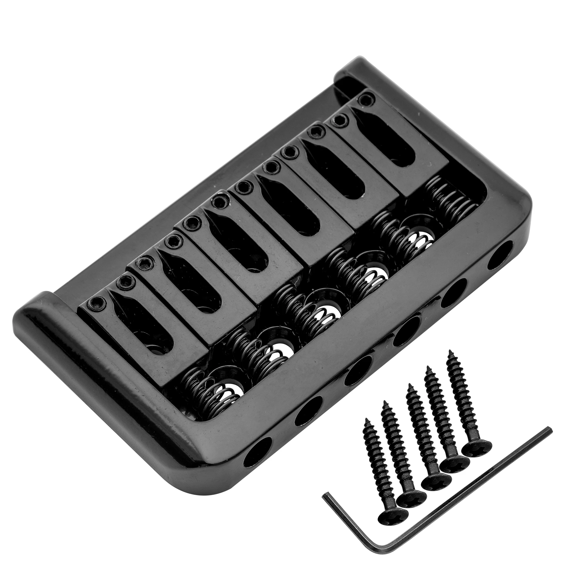 Musiclily MX0826P Guitar Hardtail Bridge 4 Musiclily MX0826P Guitar Hardtail Bridge - Image 4