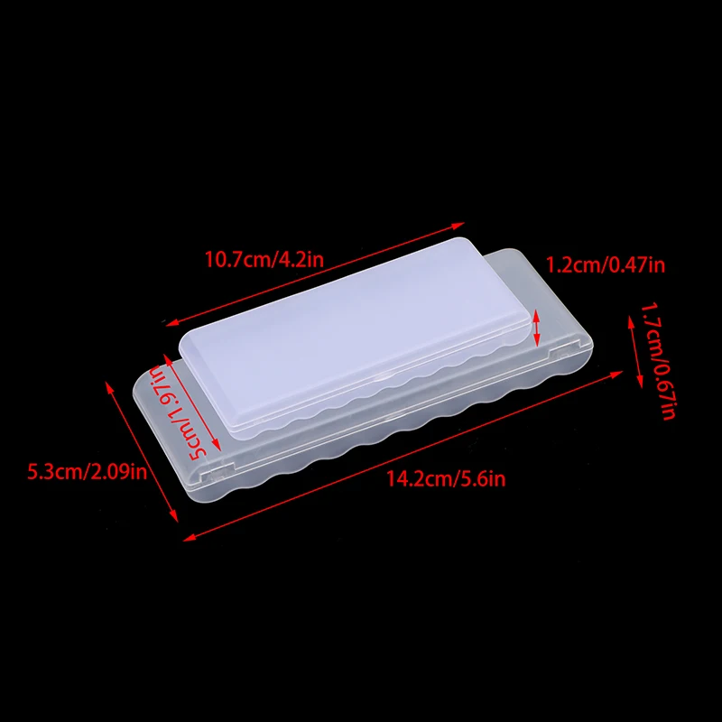 Transparent Plastic Battery Storage Case for AA/AAA 6 Transparent Plastic Battery Storage Case for AA/AAA - Image 6