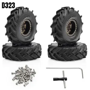 1/18 Scale Off-Road Rock Crawler Tires Set 12 S9f4a5b52d8f04ea7b76bb4845851b4b4w