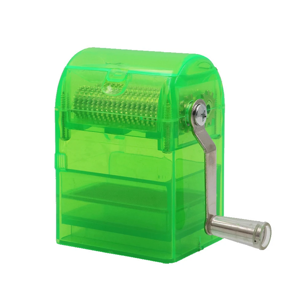 Colorful Hand-Crank Tobacco Grinder 105x62x76mm 2 Colorful Hand-Crank Tobacco Grinder 105x62x76mm - Image 2