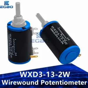 2W Precision Multi-Turn Potentiometer 100Ω-100KΩ