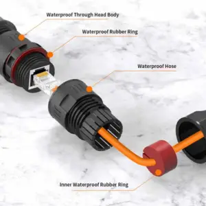Waterproof CAT6A RJ45 Network Connector 10 S9f641949cdcd4538a9714eae58d81cabu