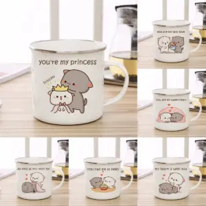Cute Animal-Themed Coffee and Tea Cups Set