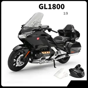 Red Honda Goldwing Diecast Model 1:9 Scale 18 S9fb0f1cf560a40a49af1ae7a81cc7c61y