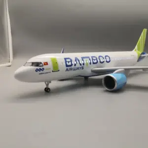 Airbus A320 Bamboo Airlines Model with LED Lights 7 S9fd4b0a4f6ce4542808c218356710a945