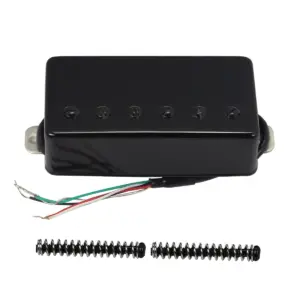 Black and Gold Humbucker Pickup for LP Style 17 S9fe1f8b2cf22449cb817b2bb01385696V