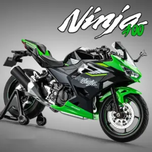 Kawasaki Ninja 400 ZX-6R 1:12 Scale Diecast Model