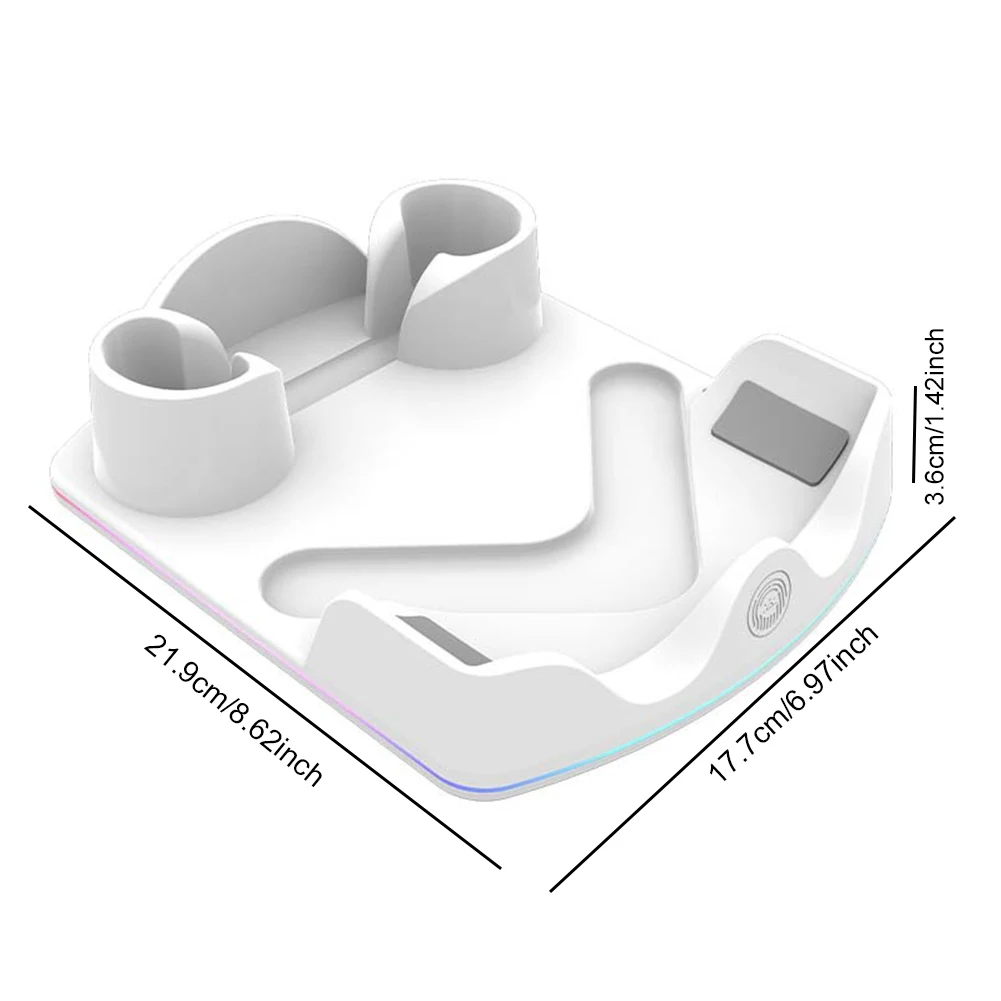 Quest 3S VR Charging Dock with RGB Lighting 6 Quest 3S VR Charging Dock with RGB Lighting - Image 6