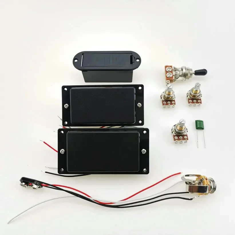 Active Humbucker Guitar Pickup - 9V Powered 2 Active Humbucker Guitar Pickup - 9V Powered - Image 2