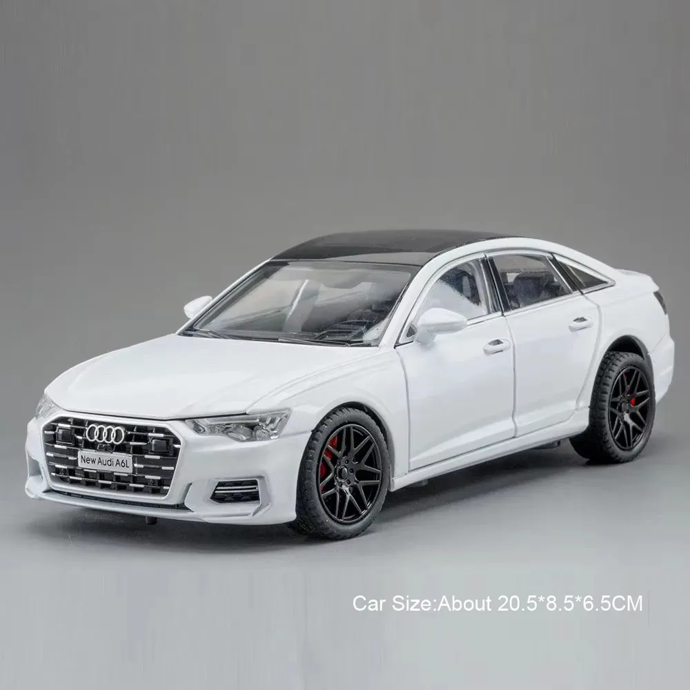 Black 1:24 Scale Diecast A6L Model Car 8 Black 1:24 Scale Diecast A6L Model Car - Image 8