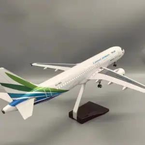 A320 Resin Aircraft Model with LED Option 11 Sa045fb3c38834f43b8493a1bac5e856bd
