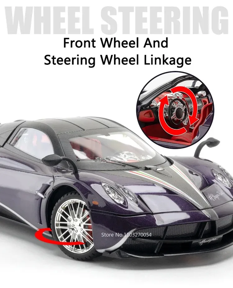 1:18 Scale Apollo Evo Huayra Car Model 2 1:18 Scale Apollo Evo Huayra Car Model - Image 2