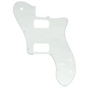 White Pickguard for Fender Telecaster Guitars 14 Sa063d435c5ff4a32a9f28e3c4cbebe40z